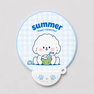 One-touch folding fan