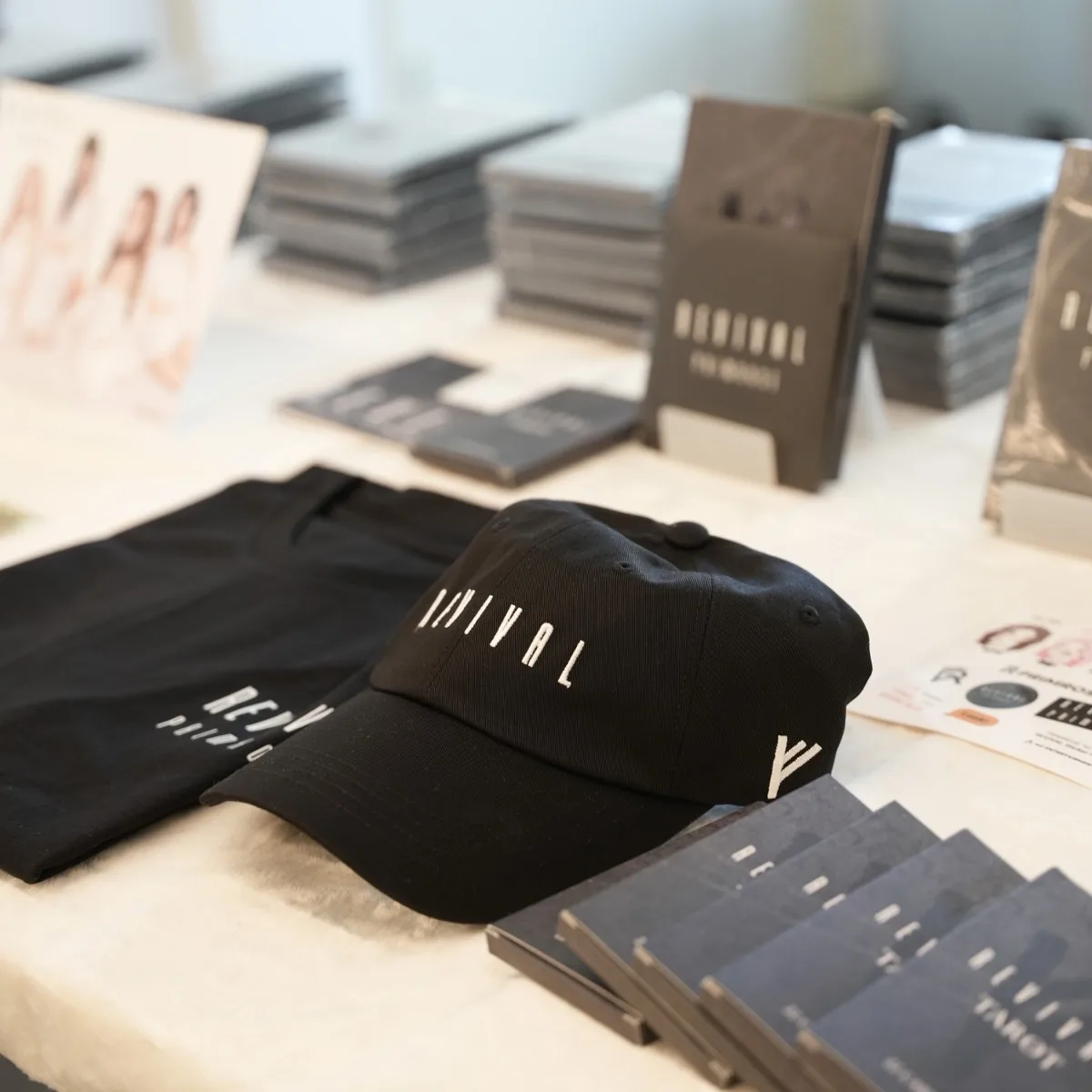 AO Entertainment's Primrose debut merch: 6 items, 1,400 units — built in 4 weeks for a Sweden pop-up cover 2