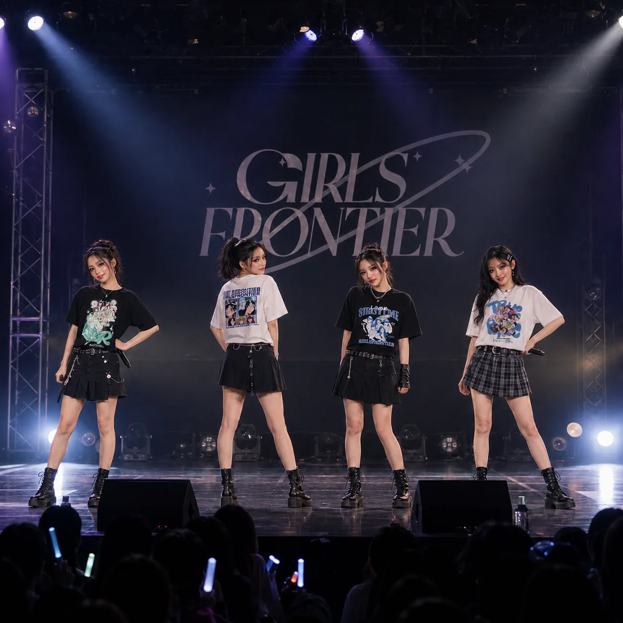Special Force concert tees: 860 units, an IP collab with 5 illustrators in 50 days cover 4