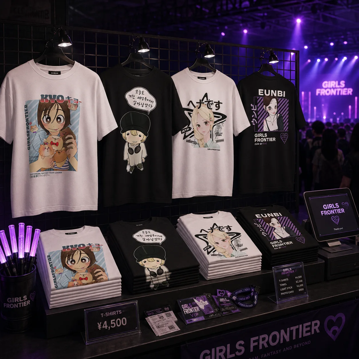 Special Force concert tees: 860 units, an IP collab with 5 illustrators in 50 days cover 6